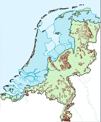 Nederland onder water