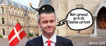 Geert Wilders Deense cartoon