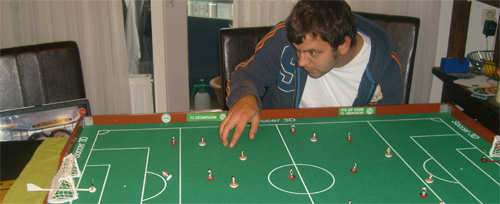 Johans Subbuteo-bord